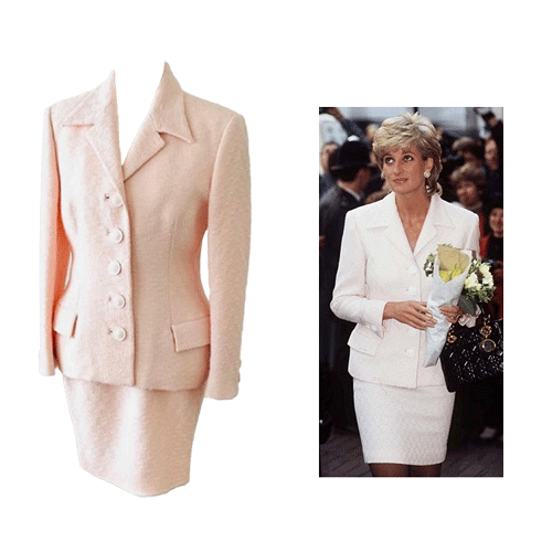 Princess Diana Skirt Suit
